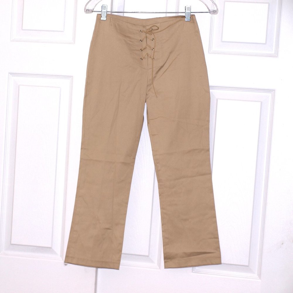 Aria Khaki Color Size Small Women Pants.